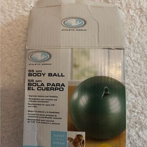 Athletic Works Green Exercise Ball 55 cm